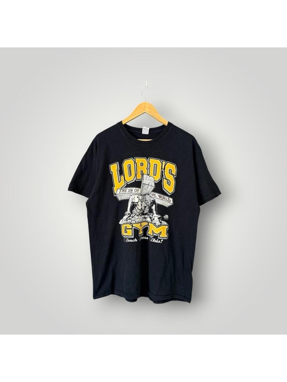 Vintage 1990s Fear Of God Lord Gym Christ Shirt Size XL Men’s